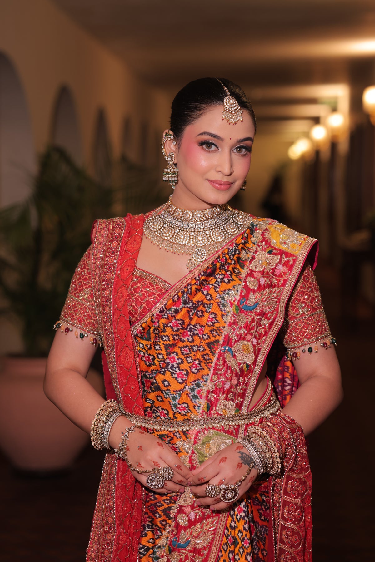 Rangrez Rajvanshi Royale Pure Ikkat Saree