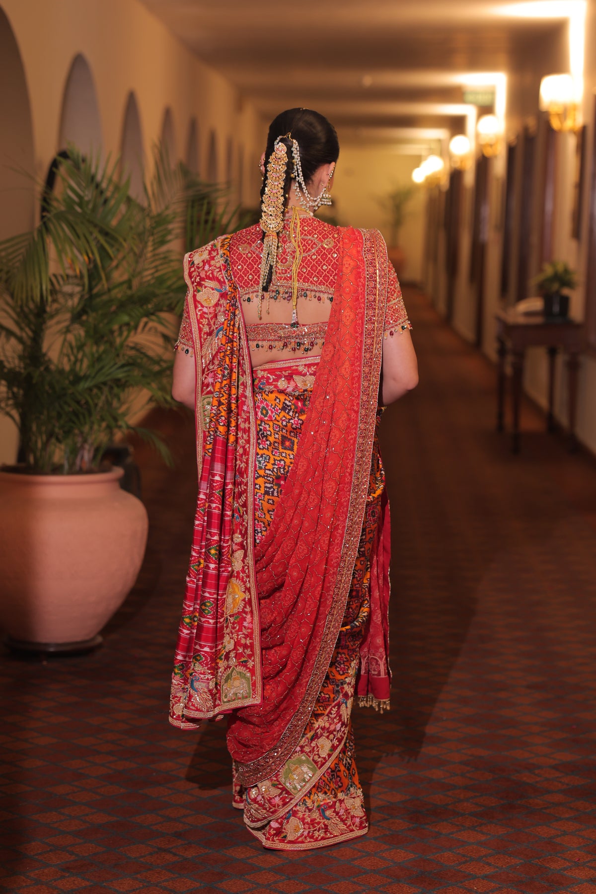 Rangrez Rajvanshi Royale Pure Ikkat Saree