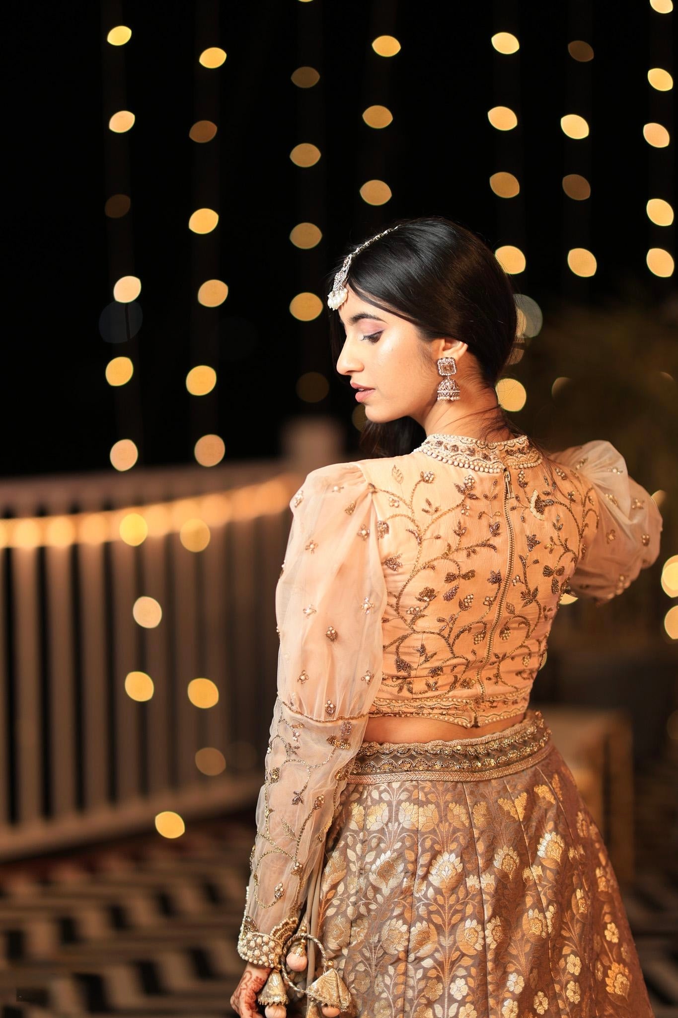 Flamingo Embroidered Lehenga Set
