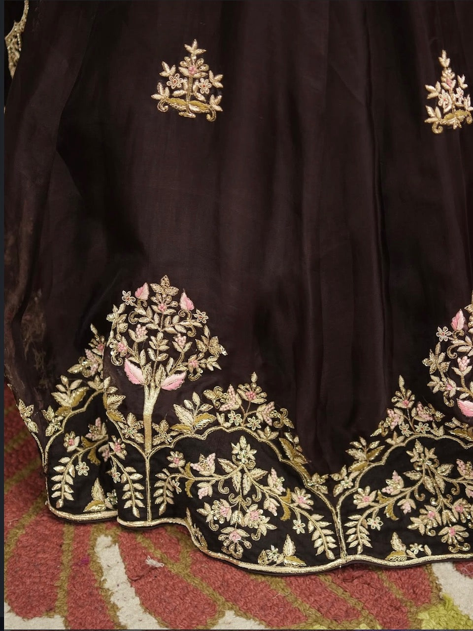 Midnight Heritage Lehenga Set