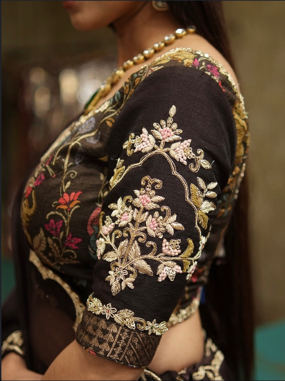 Midnight Heritage Lehenga Set